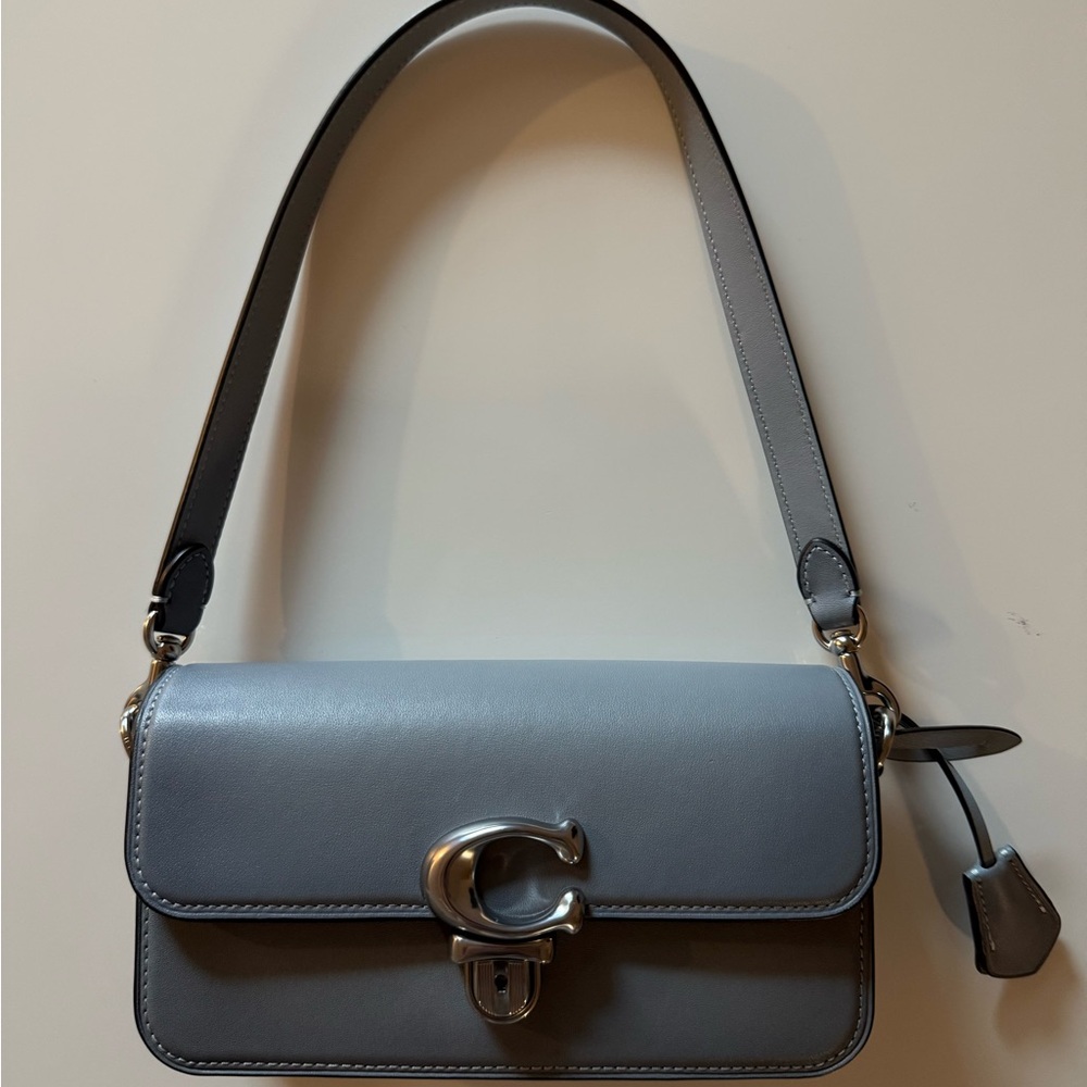 Coach Studio Baguette in grey blue